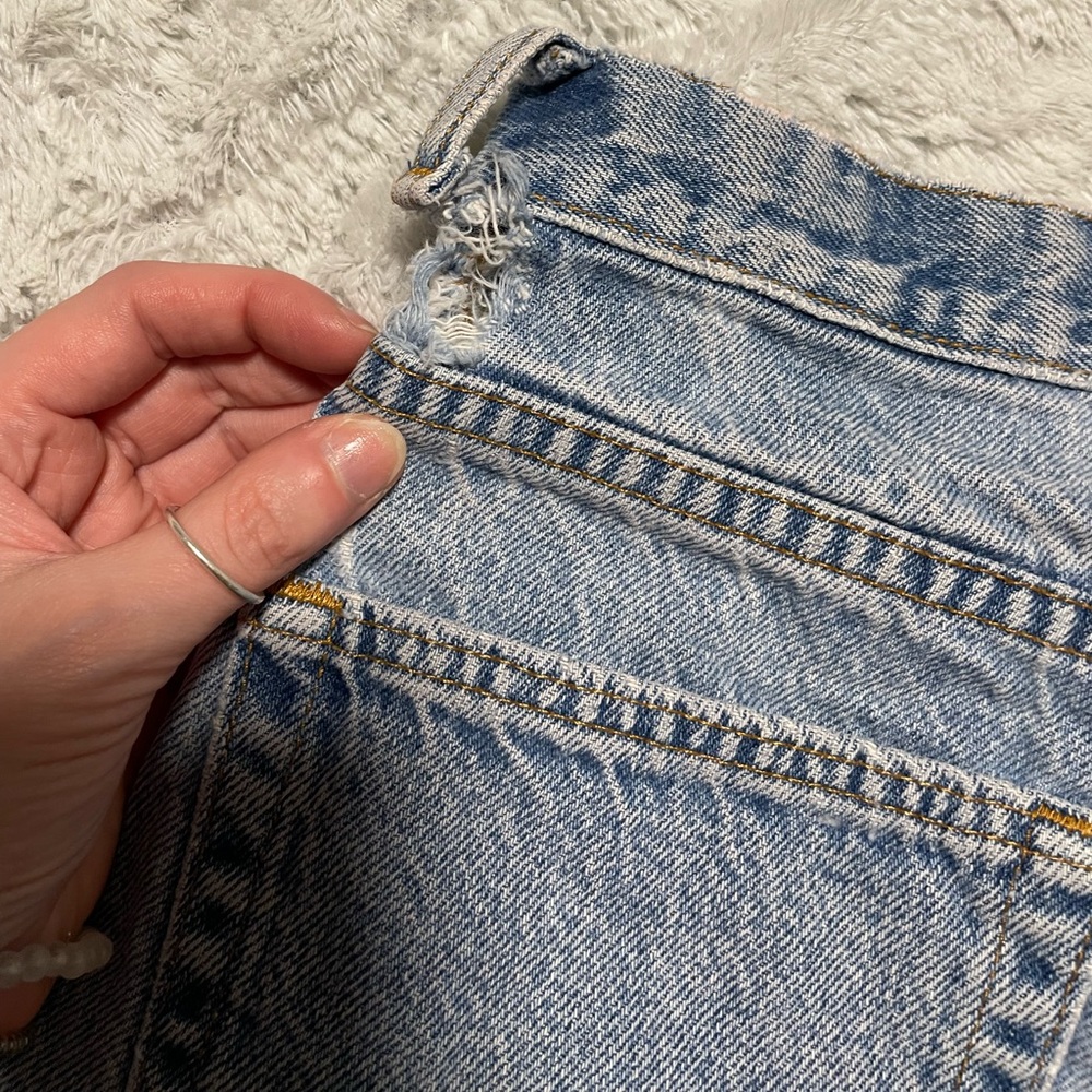 Eddie Bauer 5 Pocket High Rise 100% Cotton Medium Wash Jeans - Picture 10 of 15